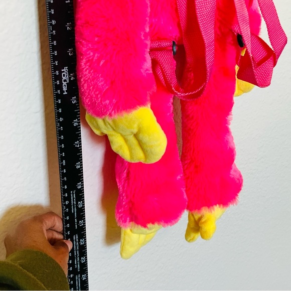Poppy Playtime Kissy Missy Plush Bag Hot Pink Kids Adults Adjustable Backpack - Picture 8 of 11